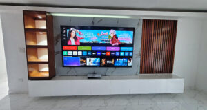 Mueble de televisión personalizado