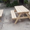 Banco de picnic de 6 plazas