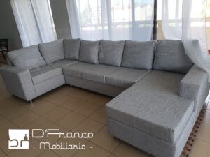 Sofá en forma de U y chaise longue integrado #1