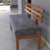 Banco para exteriores de 2 plazas