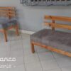 Banco para exteriores de 2 plazas