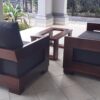 Conjunto sofá y butaca Masi