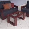 Conjunto sofá y butaca Masi