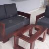 Conjunto sofá y butaca Masi
