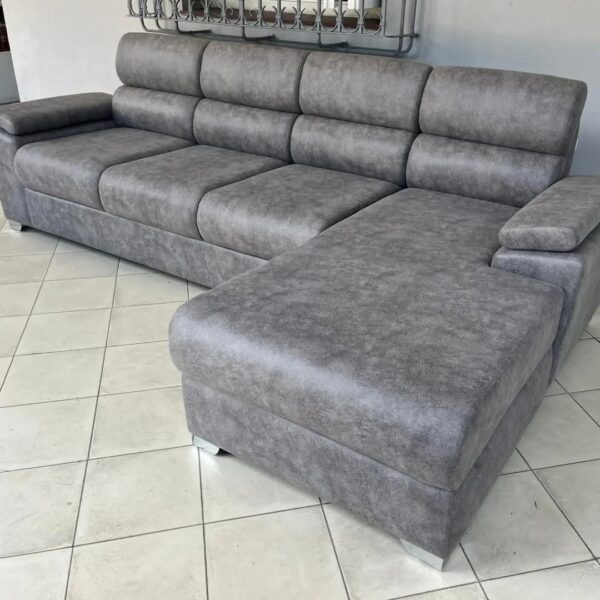 Sofá de tres plazas y chaise longue integrado #54