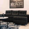 Sofá Lorella con chaise longue integrado