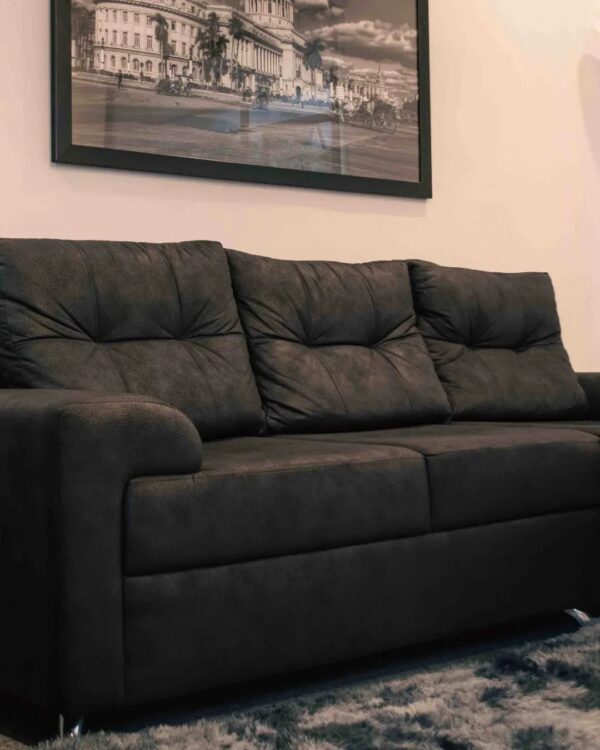 Sofá Lorella con chaise longue integrado