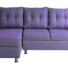 Sofá Lorella con chaise longue integrado